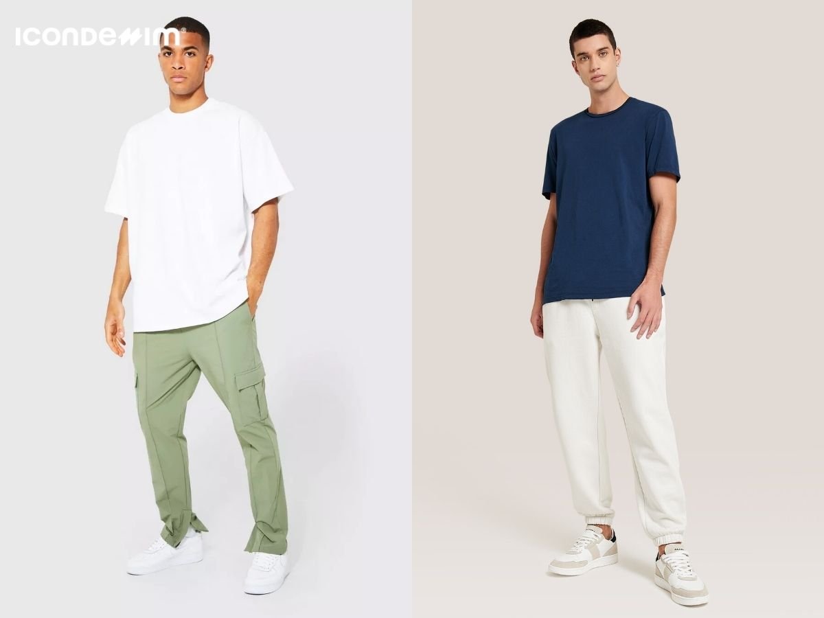 Combo áo thun basic và quần jogger vừa thoải mái vừa thời trang