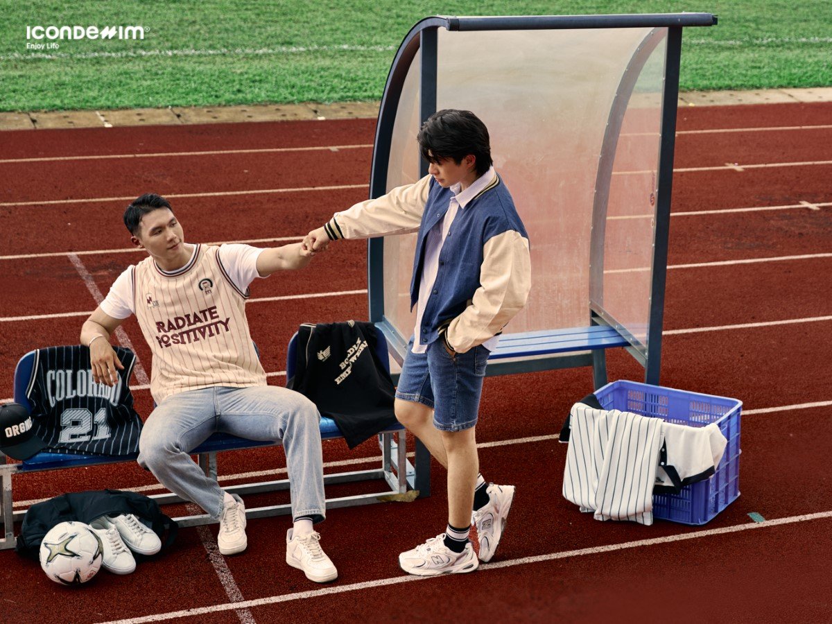 Áo khoác varsity và quần short