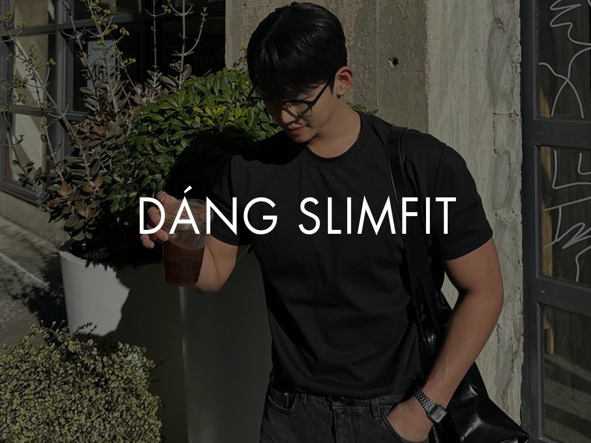 Trang phục kiểu dáng slim fit khi phối đồ nam Hàn Quốc