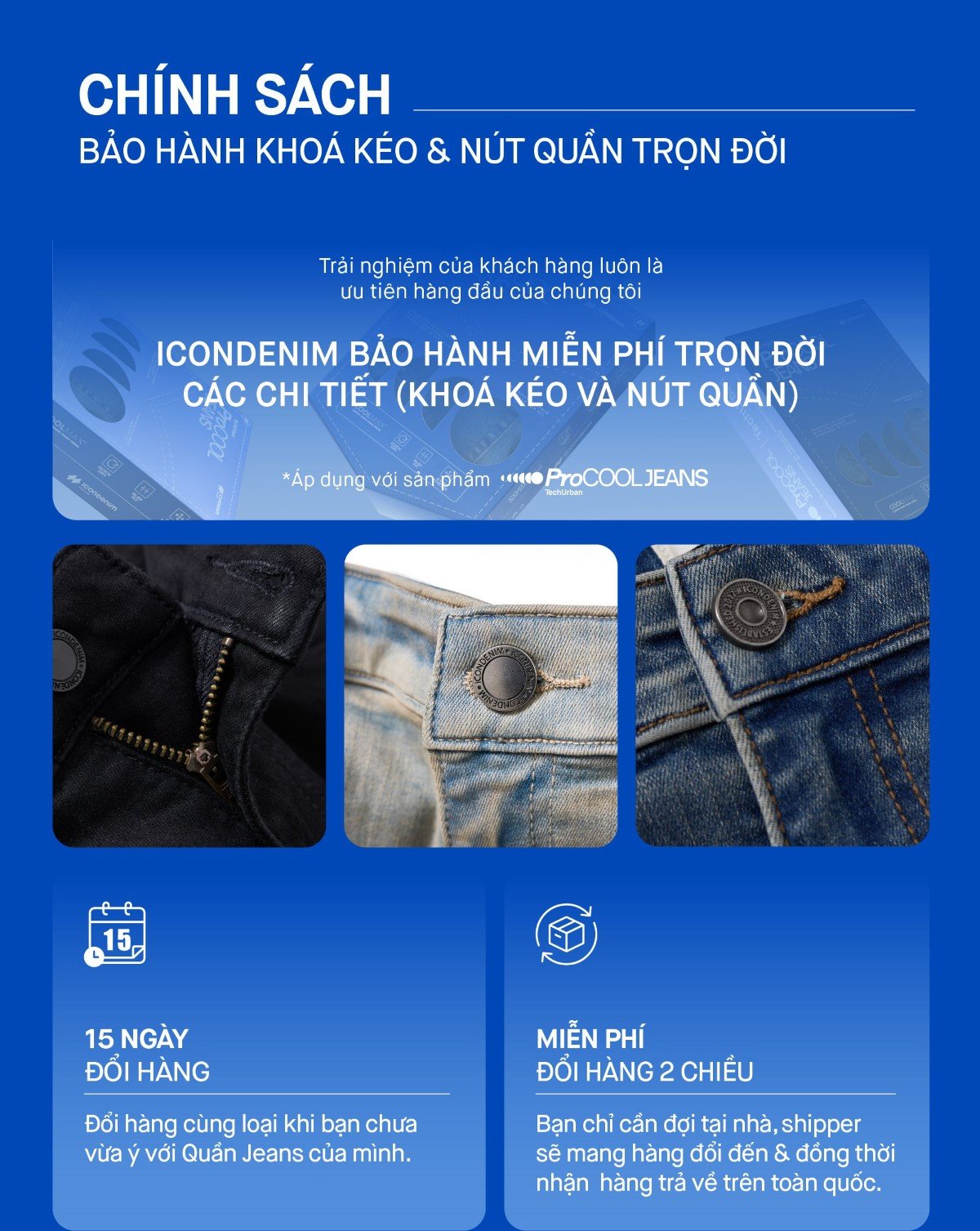 Quyền lợi khi mua sản phẩm Procool