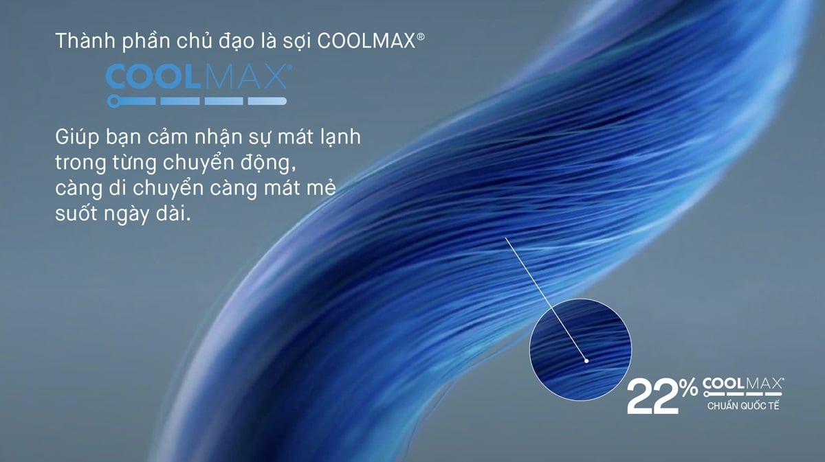 Sợi Coolmax jeans procool